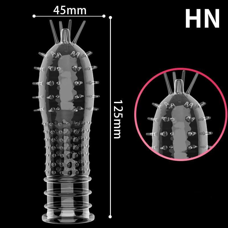 14 Typs Crystal Penis Enlargement Sleeve Penis Enlarger Sex Toys for Men Delay Ejaculation Condones Adult Sex Products