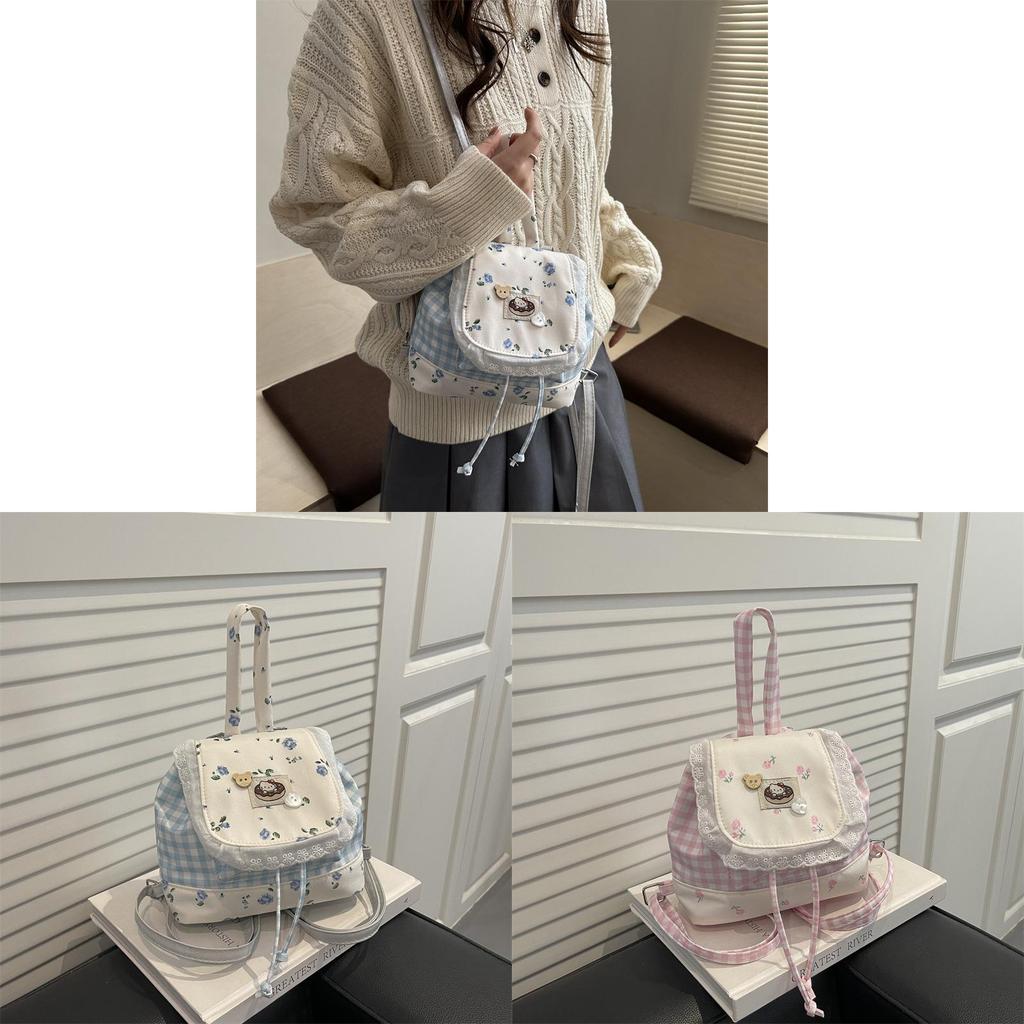 Hello Kitty Mini Girls Backpack With Sewn Details And Soft Structure For School