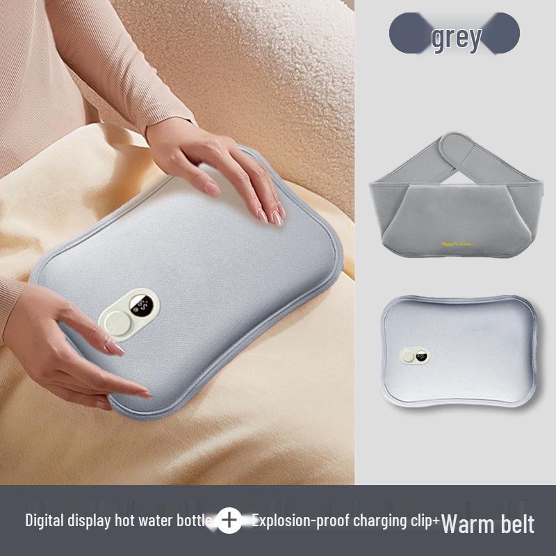 Electric Explosion-Proof Rechargeable Hand Warmer & Large Hot Water Bag