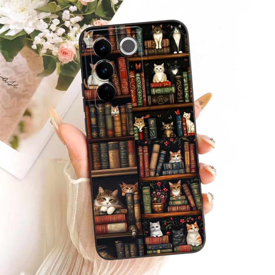 For Vivo V27 Pro Case V2230 Cool Owl Dragon Painted Cover Shockproof Soft TPU Phone Case For Vivo V27e V 27 e VivoV27 Pro Fundas