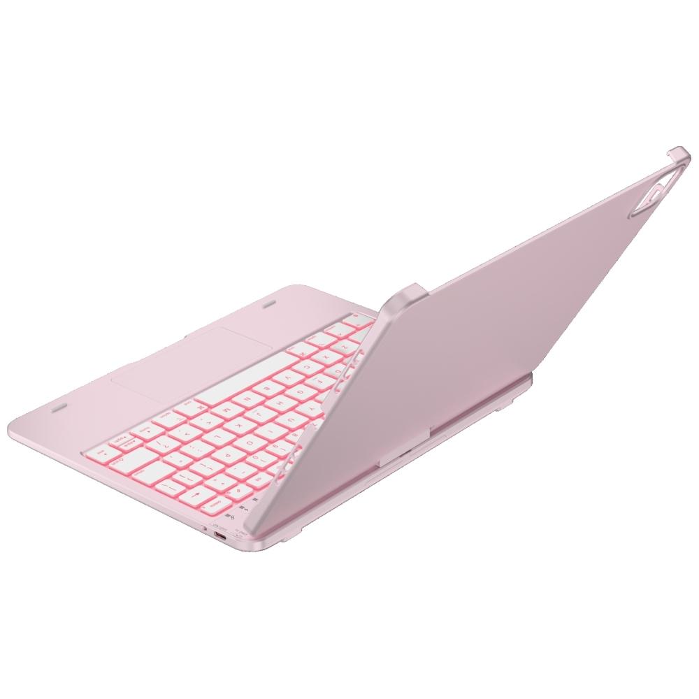Etui Typecase Flexbook Touch             z klawiaturą do iPad Air 11" 2024/2025 jasno różowy