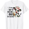 Cow On My Way To Make Some Bad Decisions T-Shirt(1)