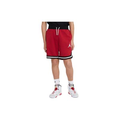 Pantalones Cortos para Niños con Cordón y Logotipo Color Block Pantalones cortos para Niños Fitness-Rojo DJ5654-687