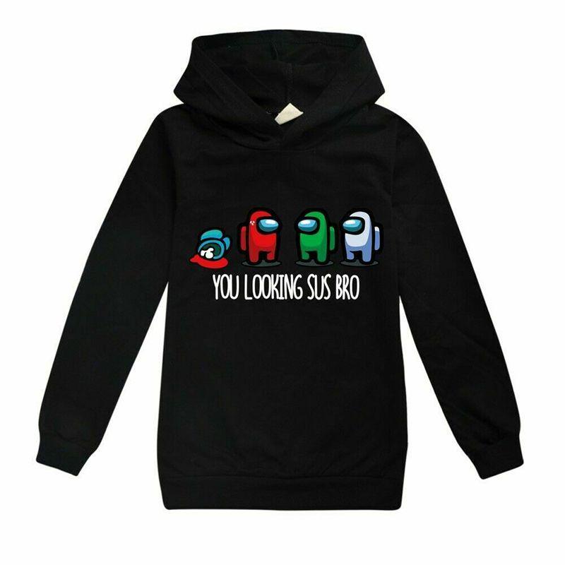 Game Kids Impostor Hoodie Boys Girls Hooded Sweatshirt Jumper Tops