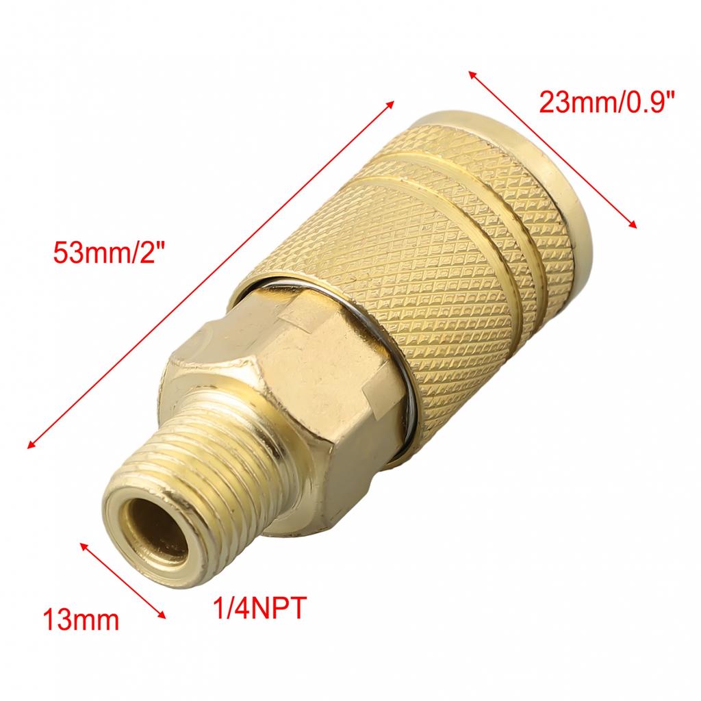 1/4NPT Pneumatic Fitting Air Tools Coupling Connector Coupler