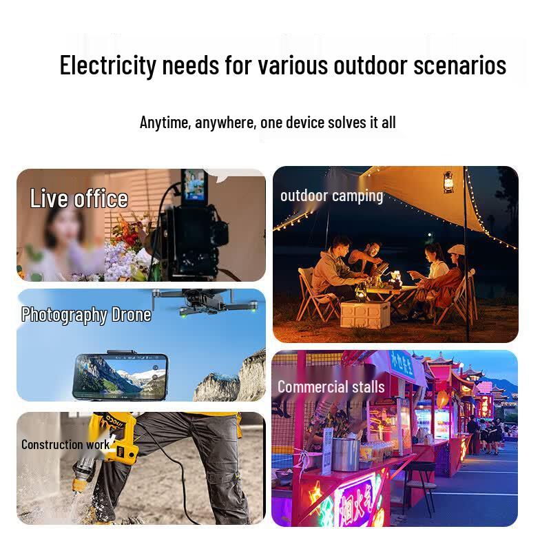 DAYGEMEG 220V Portable Power Station CN plug (adapter included)
