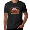 Hello Feral Girl Fall Goodbye Hot Girl Summer  Autumn Possum Aesthetic TShirt Oversized Custom T Shirt Men Clothings