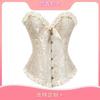 Ready Stock Body Shaping Clothing Manufacturer Corset Bridal Dress Sexy Corset Waist Vest Waist Seal European and American Palace Corset