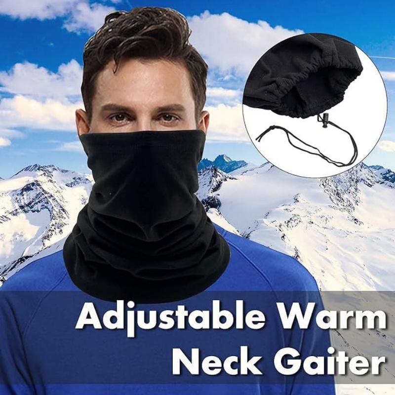 Winter Keep Warm Cycling Face Mask Polar Fleece Hiking Camping Ski Hunting Neck Scarf Windproof MTB Road Bicycle Bike Mask