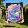 1pc Dragon FantasyOutdoor Blanket, Soft And Comfortable Blanket, Casual Warm Outdoor Blanket, Good Birthday Gift yy260328082