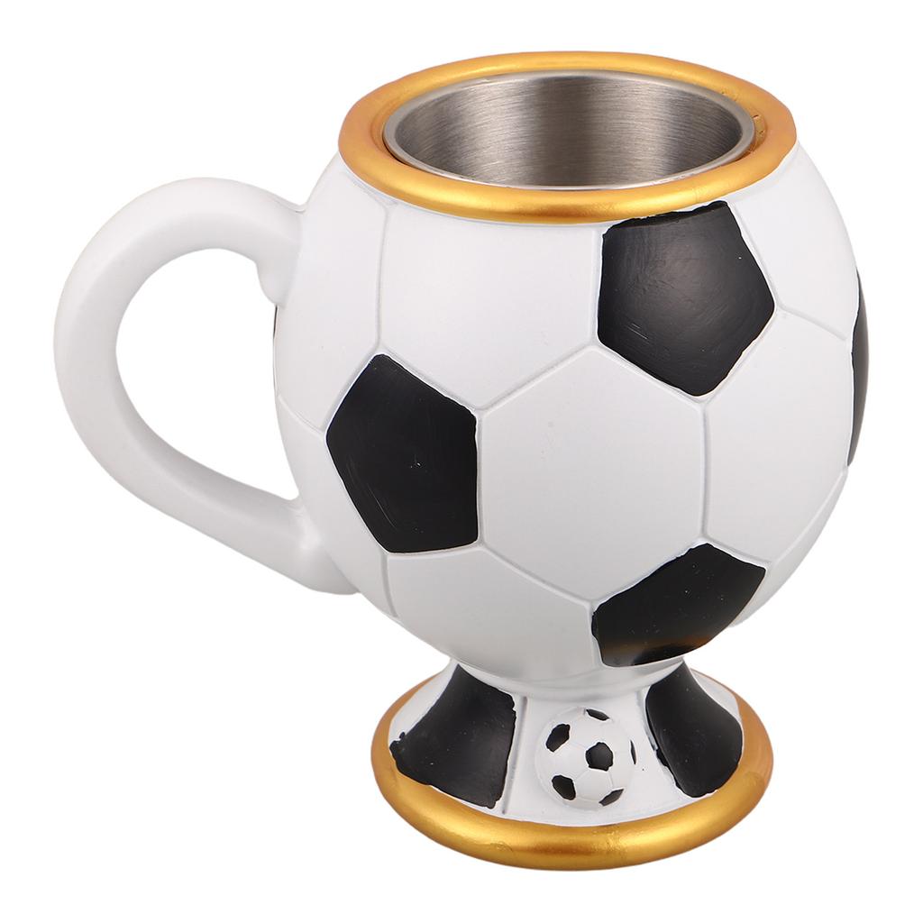 Soccer Inspired Ceramic Mug 12Oz Dishwasher Safe Microwave Safe Sports Enthusiast Gift Football Fan Present Football Mug