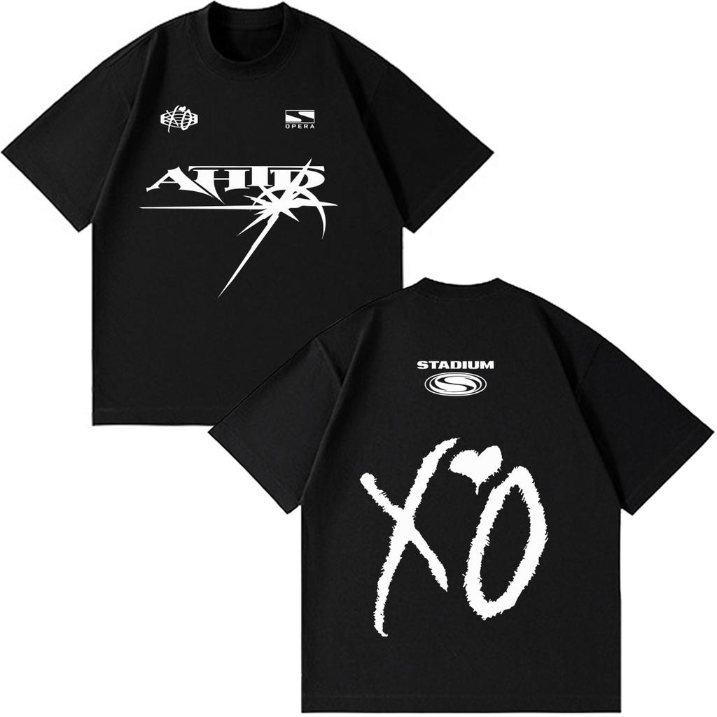 The Weeknd After Hour Til Dawn World Tour 2026 T-shirt Imprimé Unisexe Unisexe Hiphop T-shirt Décontracté Coton Vintage T-shirts Streetwear