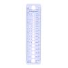 Knitting Needle Ruler Gauge Sewing Tools for US UK Canada Sizes 2-10mm Practical Aid for Crafters
