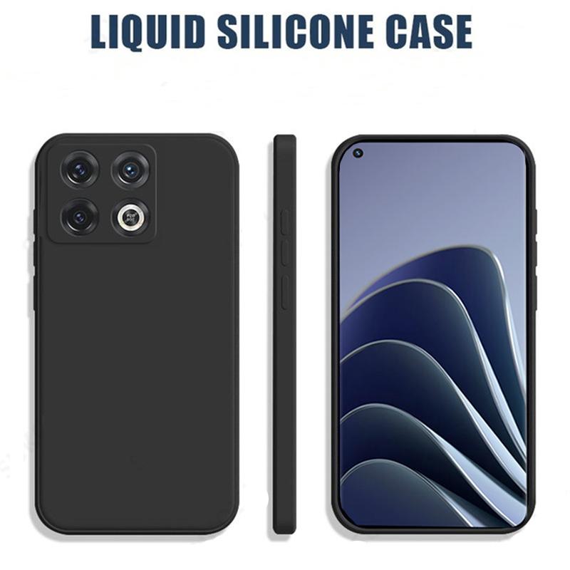Luxury Square Liquid Silicone Phone Case For OnePlus 10 9 8 7 Pro 1+ 7T 8T 9R 9RT ACE Pro Soft Shockproof Bumper Back Cover Shell