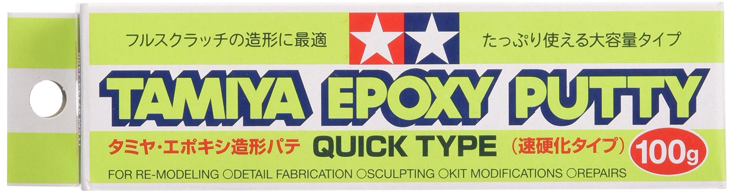 

Tamiya Makeup Material Epoxy Modeling Putty Fast Curing Type 100g 87143