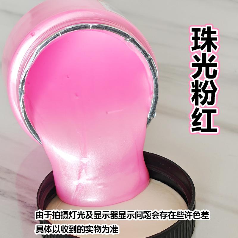 100/300ml Pearlescent Metallic Pigments Artists Standing Studio Training Wall Painting Pigments