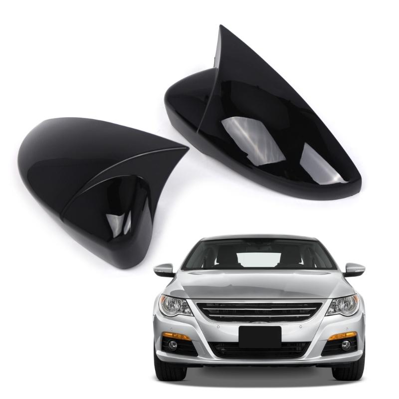 Проста установка Пара накладок на дзеркала заднього виду Клейка кришка дзеркала-крила для 09-17
