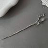 Vintage Chinese Style Hairpin for Updos - Elegant Retro Hair Stick with Tassel for Qipao