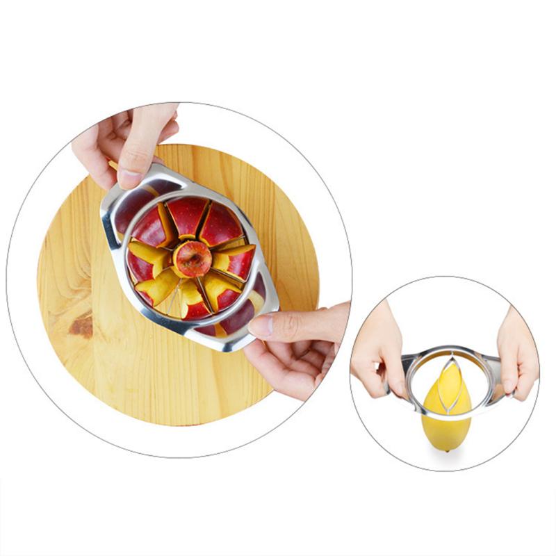 8-Klingen Obstschneider Hobel Edelstahl Ultra-scharf Obstentkerner Hobel Werkzeuge Küche