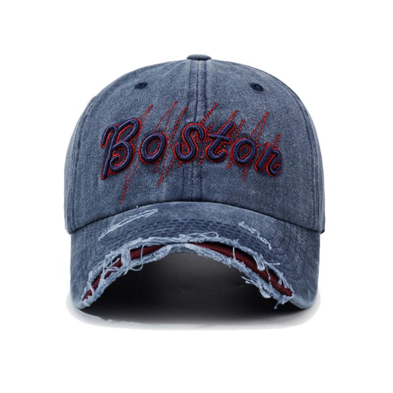 Casquette de baseball vintage pour homme Casquette brodée de lettres tridimensionnelles pour femme