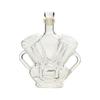 Whiskey Bottle Vintage-themed glass decanter with engine and whiskey bottle design
