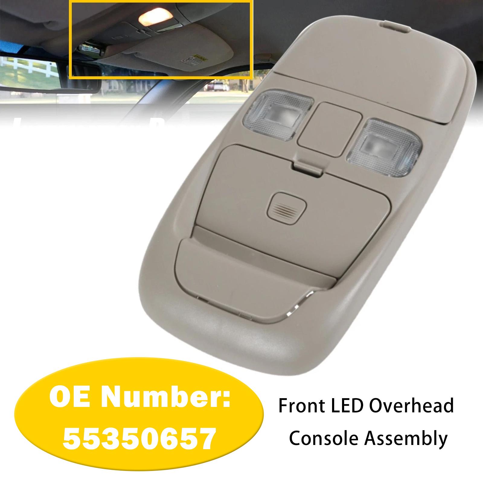 Front LED Overhead Console 55350657 For Dodge Ram 1500 2500 3500 1998-2002