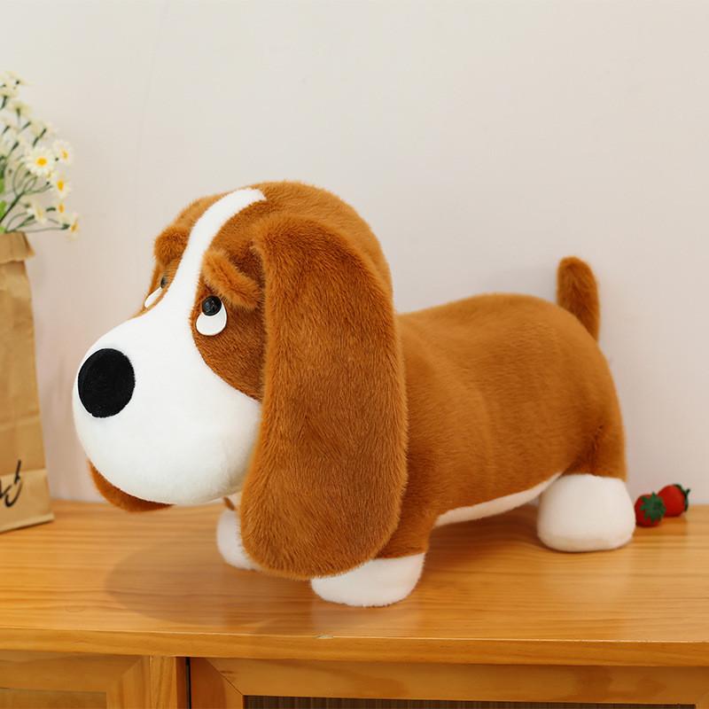 Plush Dachshund Dog Toy Soft Stuffed Animal Gift For Children