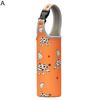 Yousheng Vacuum Cup Sleeve Thickened Elastic Anti-fall with Shoulder Strap Cartoon Printing Portable Water Bottle Case for Outdoor