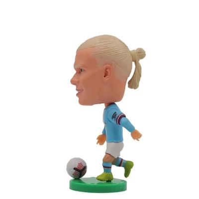 2,5palcová mini figurka panenky z pryskyřice Haaland De Bruyne Gerrard Sancho