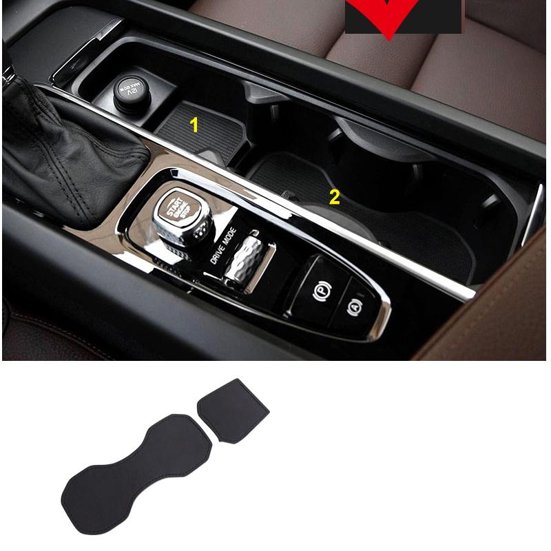 Für Volvo XC60 S90 XC90 S60 V60 V90 Getränkeuntersetzer Rutschfeste Innendekoration Autozubehör