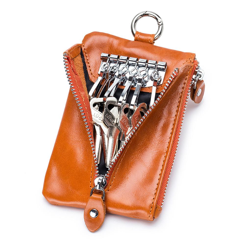 New Retro Key Bag, Simple and Multi-functional Change Bag, Keychain, Two-in-one Storage Bag, Universal Model.