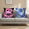 Cartoon P-PepoyoS Cushion Cover Multi-Scene Pillow Cover for Home & Car - Reversible, Soft & Durable for Daily Use