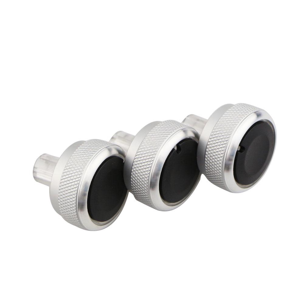 3Pcs Car AC Knobs for Honda City 2008 2009 2010 2011 2012 2013 2014 Air Conditioning Heat Control Switch Button Knob Accessories