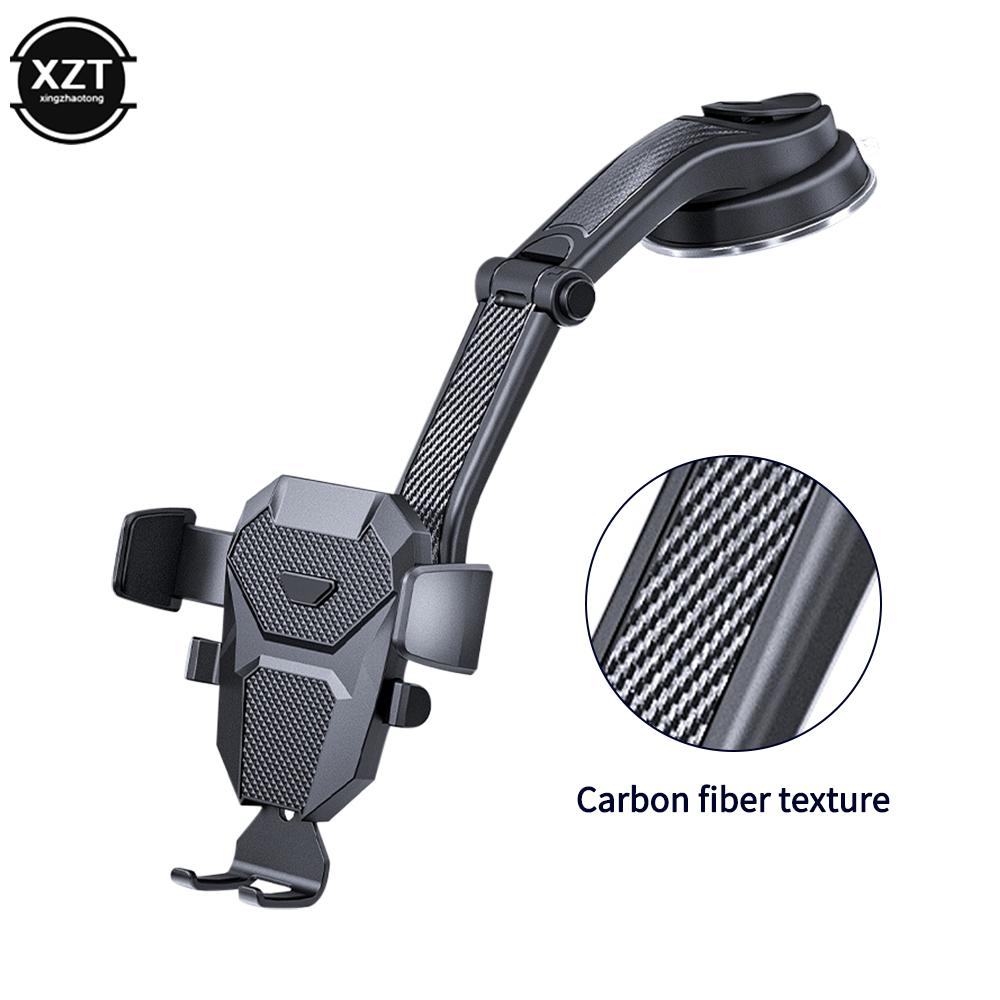 Car Phone Holder in Cellphone Accessories Portable Mobile For a Smartphone Cell Rotary And Holding The Retractable Device