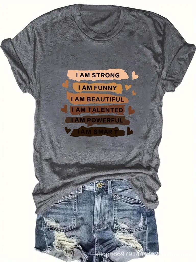 Women's Fashion Round Neck T-Shirt