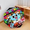 Gumball Darwin Adventure Automatic Umbrella - Suitable Travel Outdoor Portable Umbrella Birthday Gift Daily Essentials
