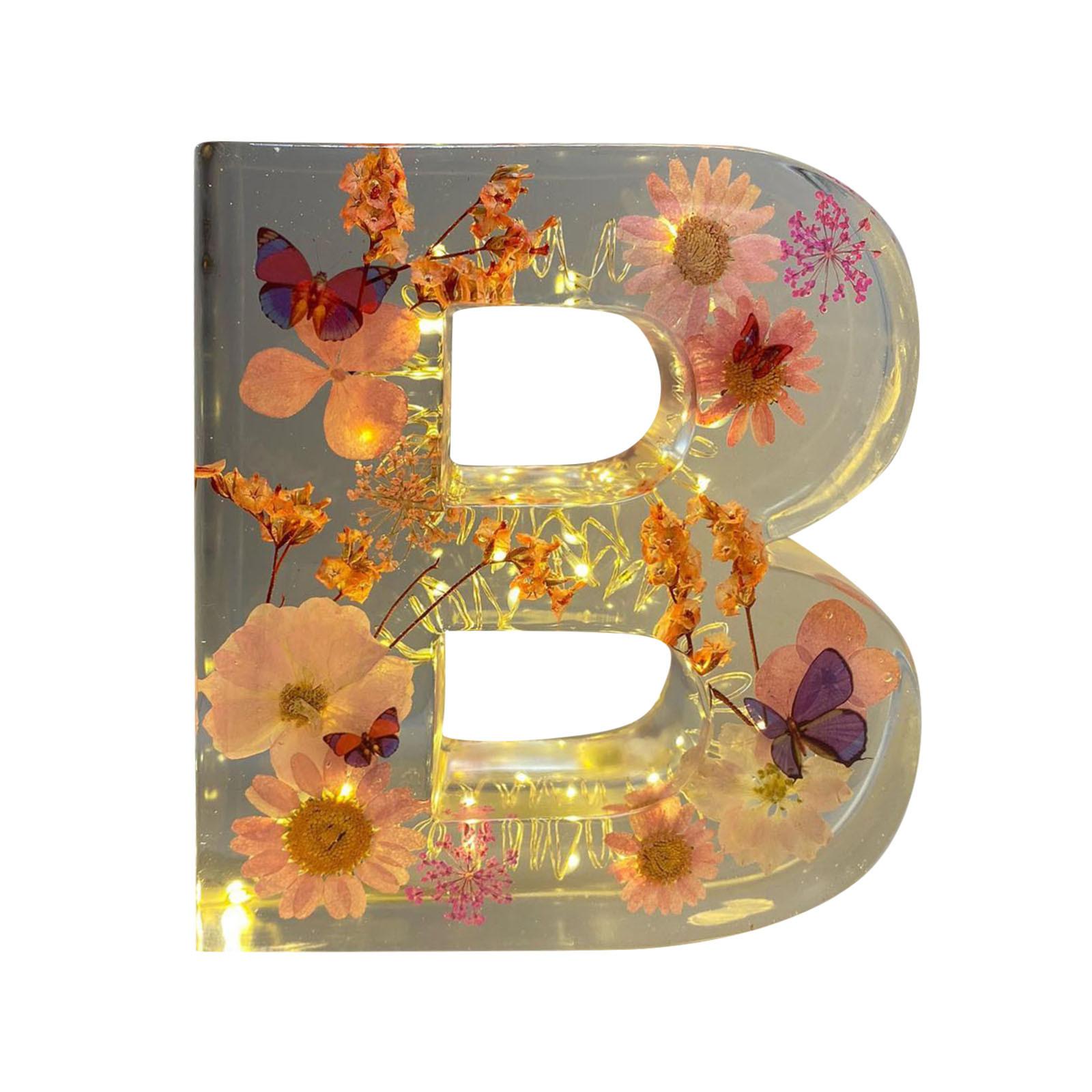 

Цветочный ночник из смолы, прозрачный цветочный ночник из смолы, украшения One Size