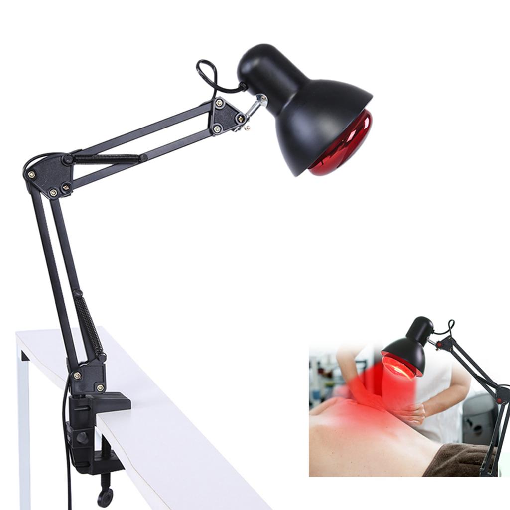 Lampa do fizjoterapii na podczerwień Terapia grzewcza Światło Ulga w bólu Opieka zdrowotna Czarny
