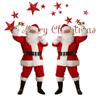 Santa Costume Claus Outfit Christmas Flannel Suit Mens Dress Cosplay Costume