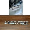 Applicable to Landcool Luze/Prado/Tule front bumper letter sticker, letter car label sticker personalized modification