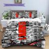 Retro Poster Art Bedding Set, Vintage Hero Design Bedroom Decor, Unique Collection Home Gift.chl