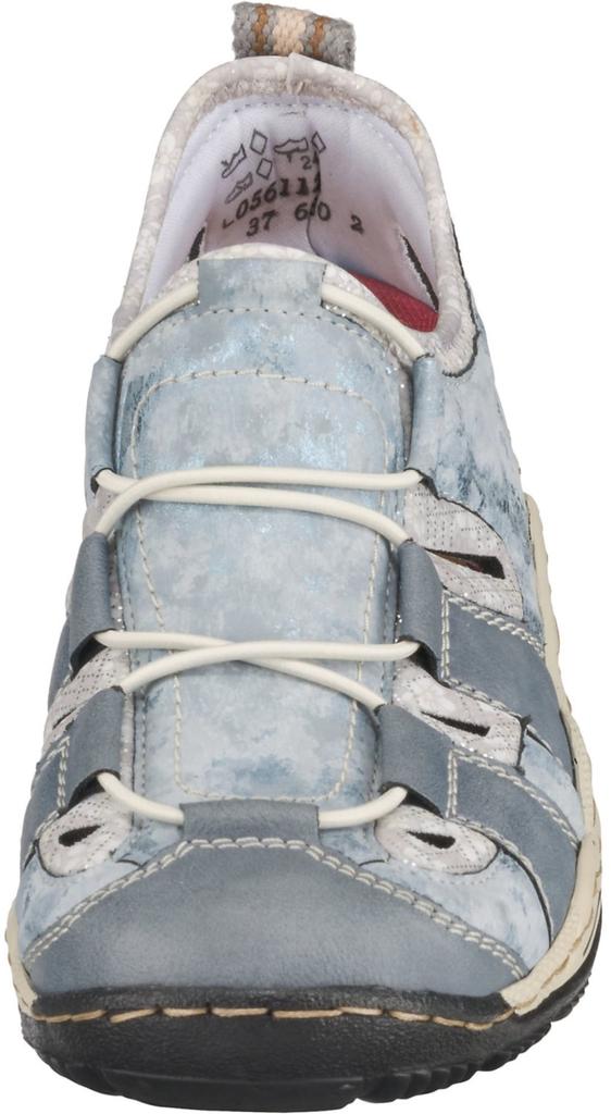 Кроссовки Rieker L0561 (L0561) heaven/silver flower