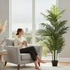 Artificial Palm Tree Authentic Potted Realistic for Living Room, Office, Entryway
