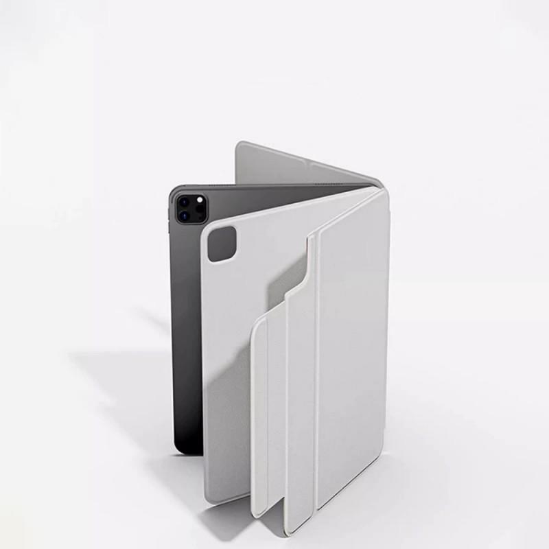 Magnetic Folio Case IPad Pro 11 Inch 2020-2024 With Multi-Fold Stand Shockproof TPU Cover Sleep/Wake Support