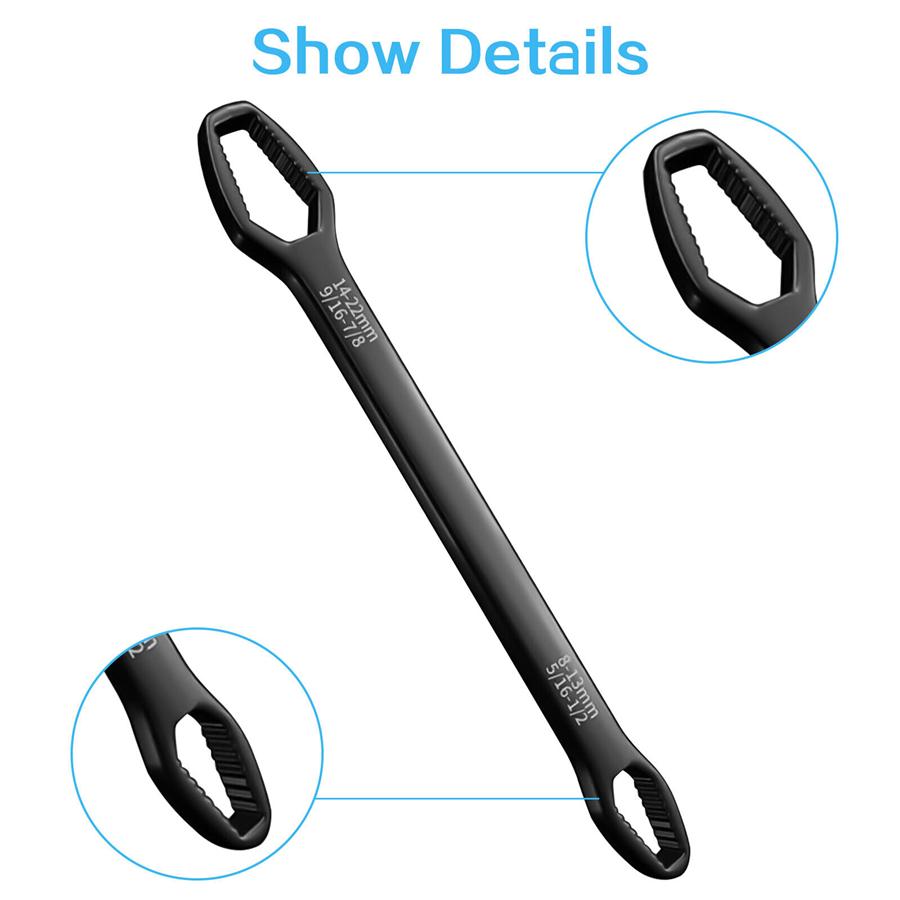 Multifunction Wrench 8-22MM Manual Repair Tool For Bicycle Motorcycle Car Repair