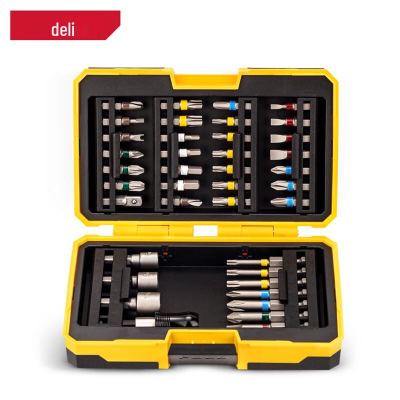 

Deli 39-Piece Multi-function Rainbow Bit Screwdriver Set CN plug (adapter included)