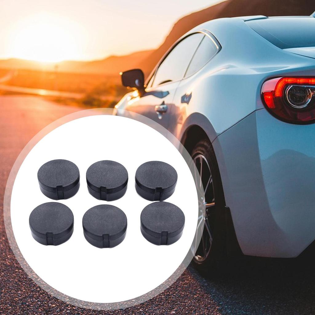 6x Threshold Covers Door Screw Sturdy Easy to Install Car Accessories Replacement