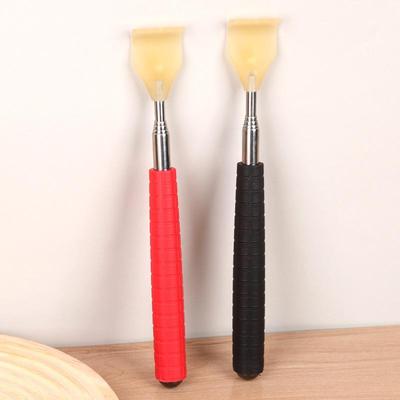 Tragbarer Ausziehbarer Ochsenhorn-Rückenkratzer für Haushalt und Reise