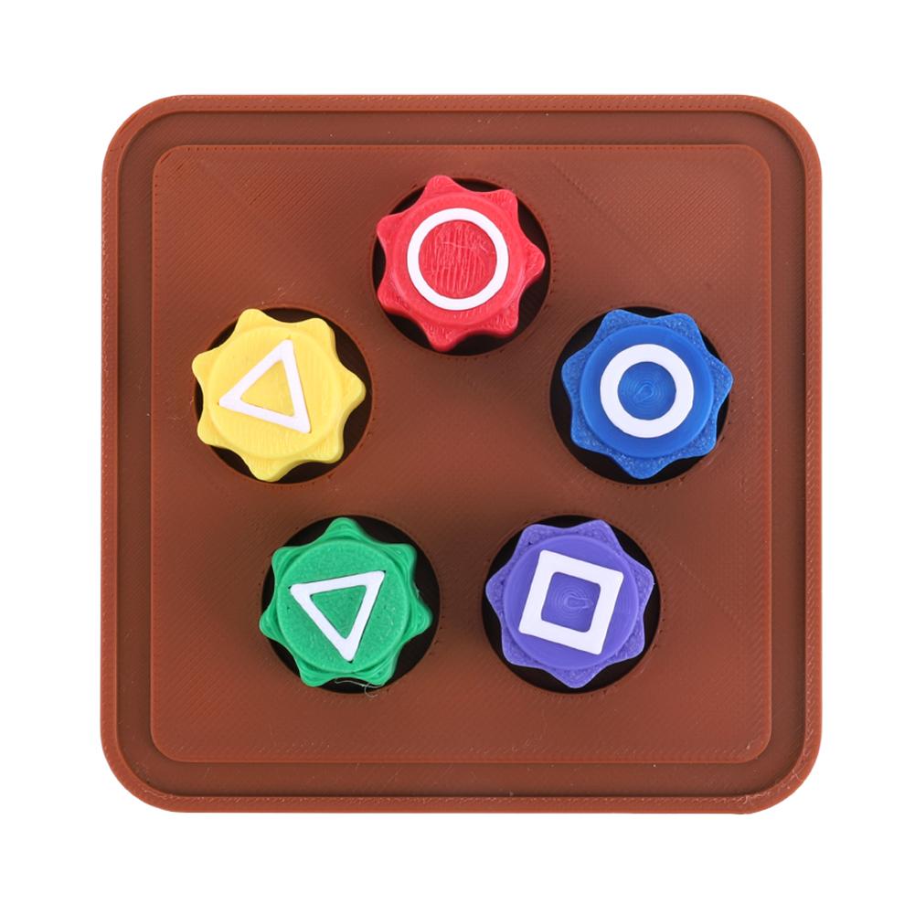 Gonggi Jack Stone Pebbles Set Stone Catching Game Hand Eye Coordination Training Toy for Board Game Party Games