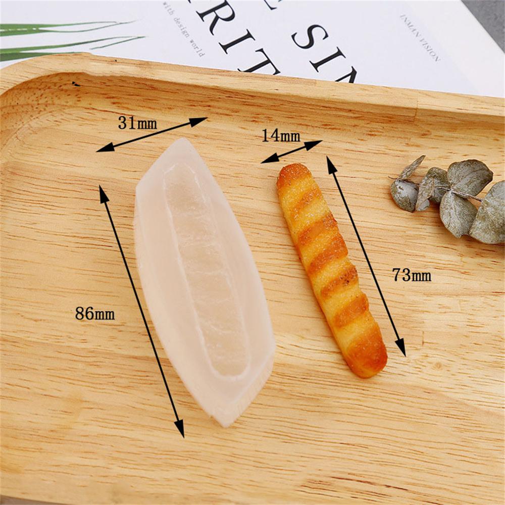 Creative Mini Bread Baking Mold DIY Silicone Handmade Molds Dessert Chocolate Cake Decoration Fondant Clay Moulds Kitchen Tools